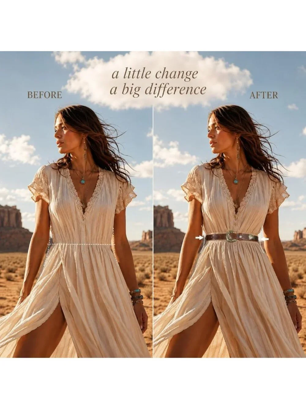 Stylish Western Cowgirl Belt for Women - Perfect for Jeans & Country Outfits